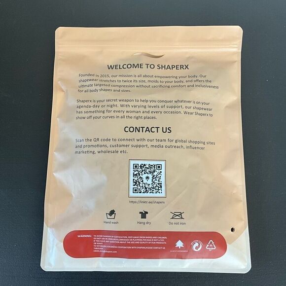 SHAPERX Womens 2X/3X Bodysuit 5215 Tummy Control Shapewear Thong Black New - Picture 4 of 12